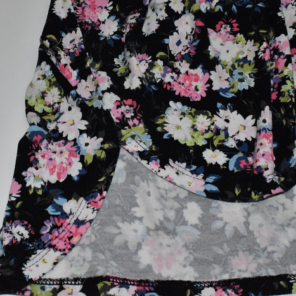 J. Jill Wearever Collection 3/4 Sleeve Hi Lo Pullover Floral Tunic Top S… - Picture 8 of 8